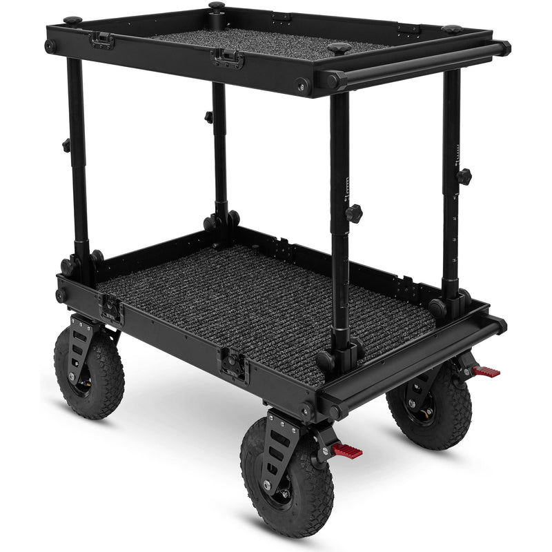 adicam STANDARD Film Cart with Height Adjustable Legs (Premium 10" Wheels, Black Latches)