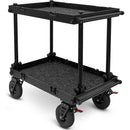 adicam STANDARD Film Cart with Standard Legs (Premium 9" Wheels, Black Latches)