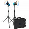 Dracast X Series M80B Bi-Color LED Monolight (V-Mount, 2-Light Kit with Hard Case)