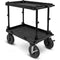 adicam STANDARD+ Film Cart with Height Adjustable Legs (10" Wheels, Black Latches, 440 lb Load Capacity)