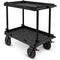 adicam STANDARD+ Film Cart with Standard Legs (Premium 9" Wheels, Black Latches, 440 lb Load Capacity)