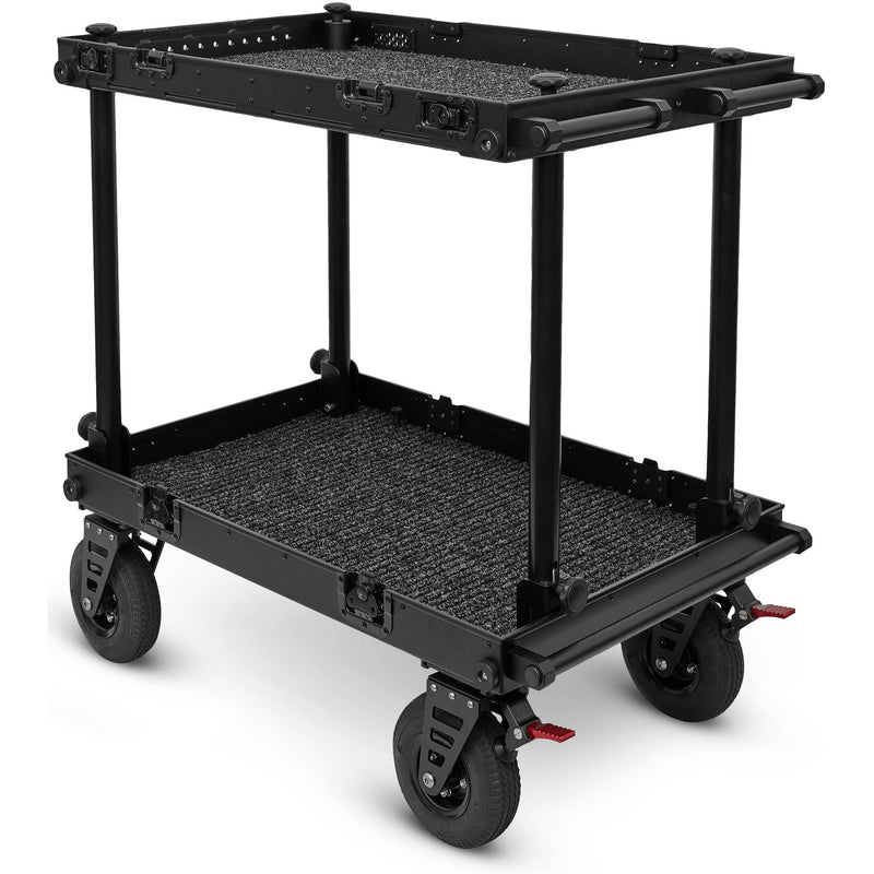 adicam STANDARD+ Film Cart with Standard Legs (Premium 9" Wheels, Black Latches, 440 lb Load Capacity)