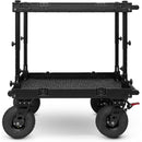 adicam STANDARD+ Film Cart with Height Adjustable Legs (Premium 10" Wheels, Black Latches, 440 lb Load Capacity)