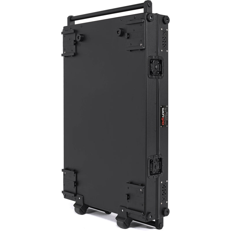 adicam STANDARD+ Film Cart with Height Adjustable Legs (Premium 10" Wheels, Black Latches, 440 lb Load Capacity)