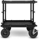 adicam STANDARD+ Film Cart with Height Adjustable Legs (10" Wheels, Black Latches, 440 lb Load Capacity)