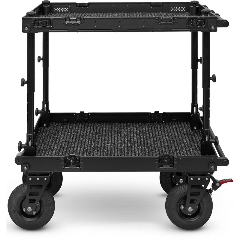 adicam STANDARD+ Film Cart with Height Adjustable Legs (Premium 9" Wheels, Black Latches, 440 lb Load Capacity)