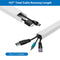 Mount-It! MI-7285 On-Wall TV Cable Concealer Kit