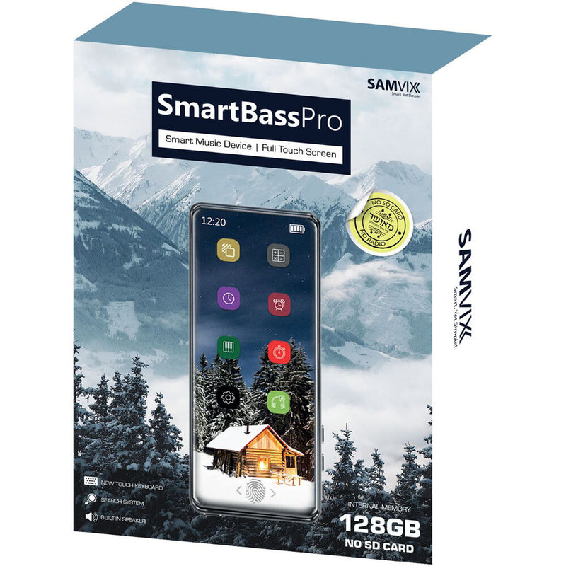 Samvix SmartBass Pro 128GB MP3 Player