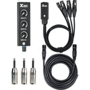 Xvive Audio PX Portable Three-Channel Personal Mixer & Headphone Amp System