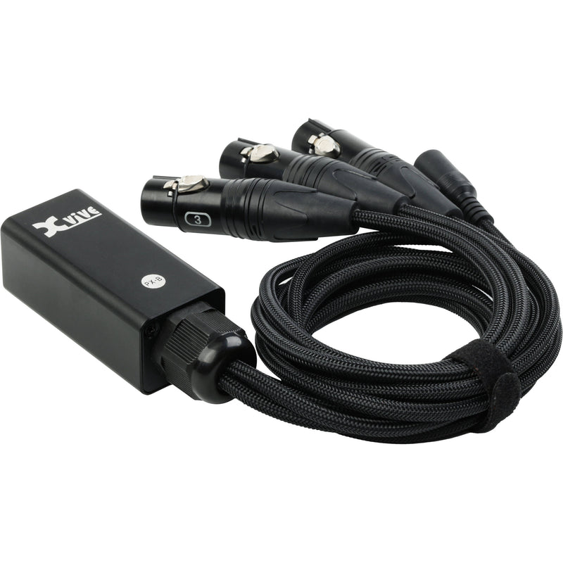 Xvive Audio PX-B Three-Channel Snake for PX Personal Monitoring System