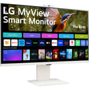 LG MyView 31.5" 4K HDR Smart Monitor with Webcam (White)