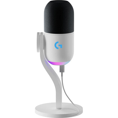 Logitech G Yeti GX RGB USB-C Gaming Microphone (White)