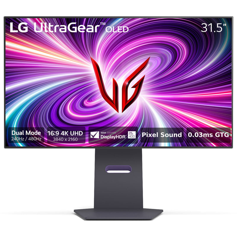 LG UltraGear OLED 31.5" 4K HDR 240 Hz Gaming Monitor