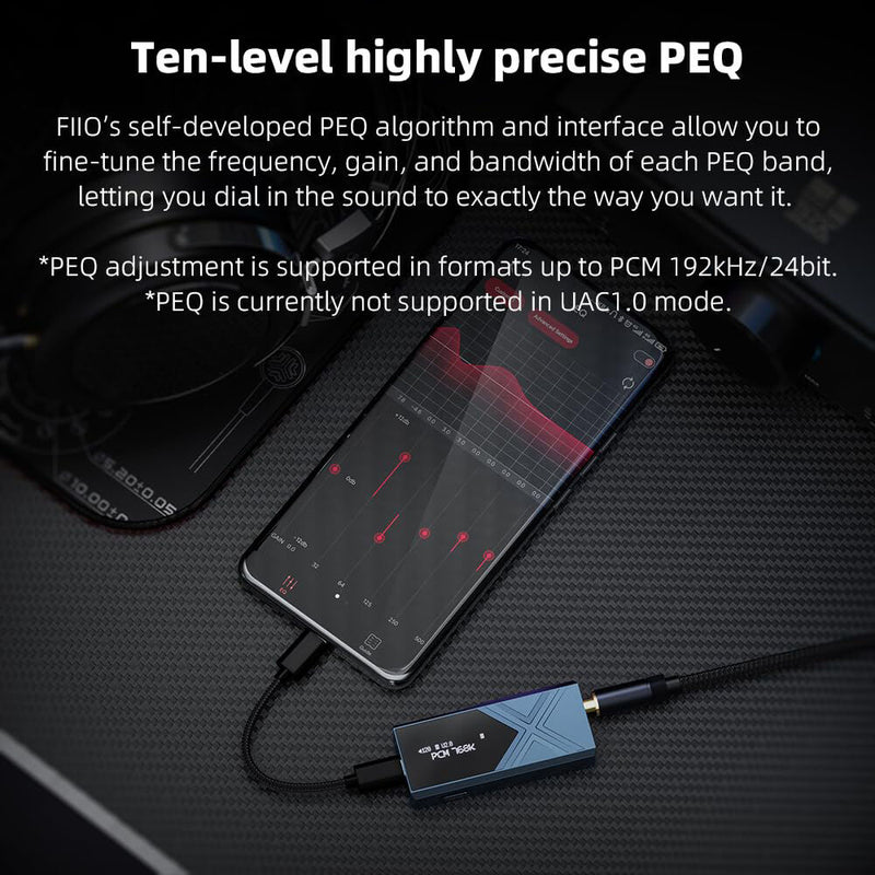 FiiO KA17 Portable DAC and Headphone Amplifier (Black)