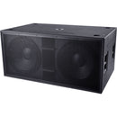 BASSBOSS SSP218-MK3 Powered 5000W Dual 18" Subwoofer