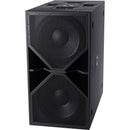 BASSBOSS ZV28-MK3 5000W Powered Dual 18" Extended Depth Subwoofer