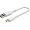 Belkin BoostCharge Braided Lightning to USB-A Cable (3.3', White)