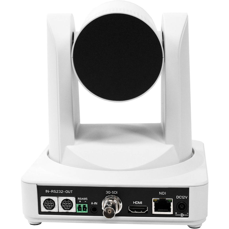 ikan OTTICA 3 x NDI|HX 30x PTZ Cameras and V2 IP Controller Bundle (White)