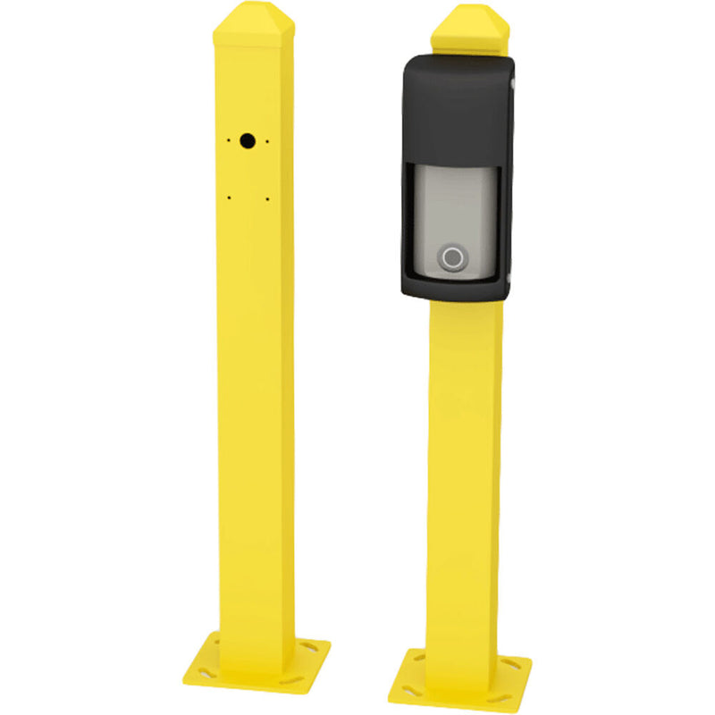 Optex 23" Mini Post for Curb Mounting OVS Series (Yellow)