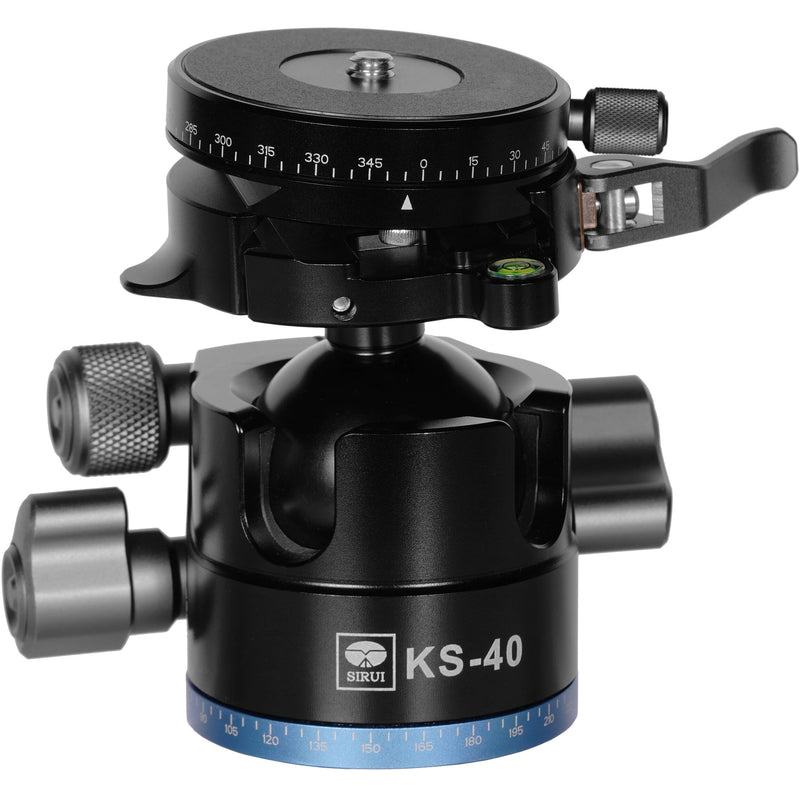 Sirui KS-40 Low Gravity QR Ball Head&nbsp;with Panning Arca-Type Plate