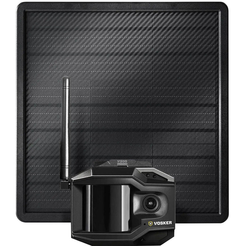 VOSKER V300 Ultimate 4G LTE Security Camera with External Solar Panel