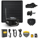 VOSKER V300 Ultimate 4G LTE Security Camera with External Solar Panel