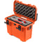 Nanuk T30 Top Loader Hard Case with Padded Dividers (Orange)