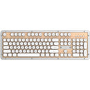 AZIO Retro Classic BT Wireless Backlit Mechanical Keyboard (Maple)