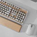 AZIO Retro Classic BT Wireless Backlit Mechanical Keyboard (Maple)