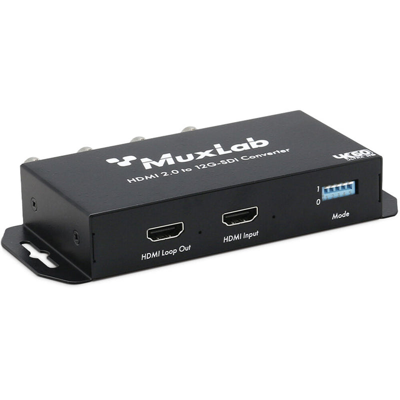 MuxLab HDMI 2.0 to 12G-SDI Converter