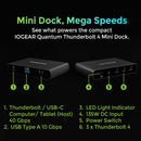 IOGEAR Quantum Thunderbolt 4 Mini Dock