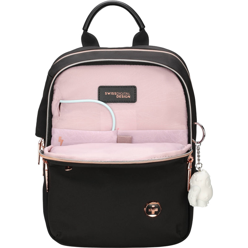 Swissdigital KATY ROSE NG Backpack (Black, 7L)