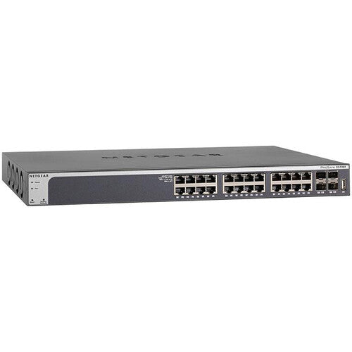 Netgear GS724TPPv3 24-Port Gigabit PoE+ Managed Network Switch (380W)