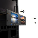 Lilliput Dual 7" Rackmount Monitors with 12G-SDI & HDMI 2.0 (3 RU)