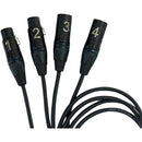 SoundTools CAT Tails Send/Receive Analog Audio over Cat/Ethernet Breakout Snake (24")