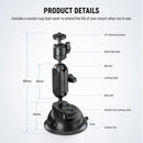 Neewer Multi-Section Magic Arm with Suction Cup Mount for Action Cams & Phones