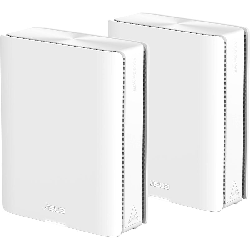 ASUS ZenWiFi BQ16 Pro BE30000 Wireless Quad-Band Multi-Gig 2-Piece Mesh Wi-Fi System (White)