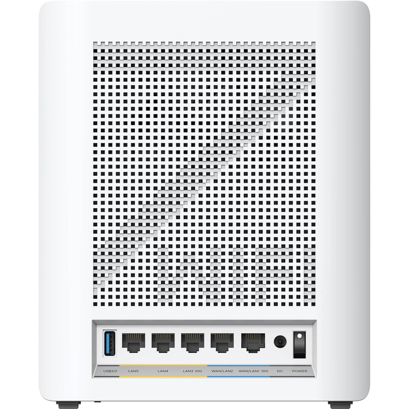 ASUS ZenWiFi BQ16 Pro BE30000 Wireless Quad-Band Multi-Gig 2-Piece Mesh Wi-Fi System (White)