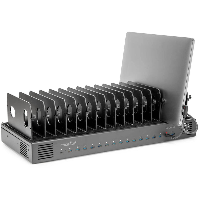 Rocstor Volt DS16 USB-C 16-Port Desktop Charging Station