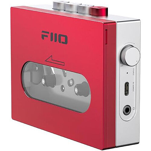 FiiO CP13 Portable Stereo Cassette Player (Red/Silver)