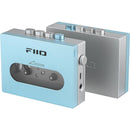 FiiO CP13 Portable Stereo Cassette Player (Sky Blue / Silver)