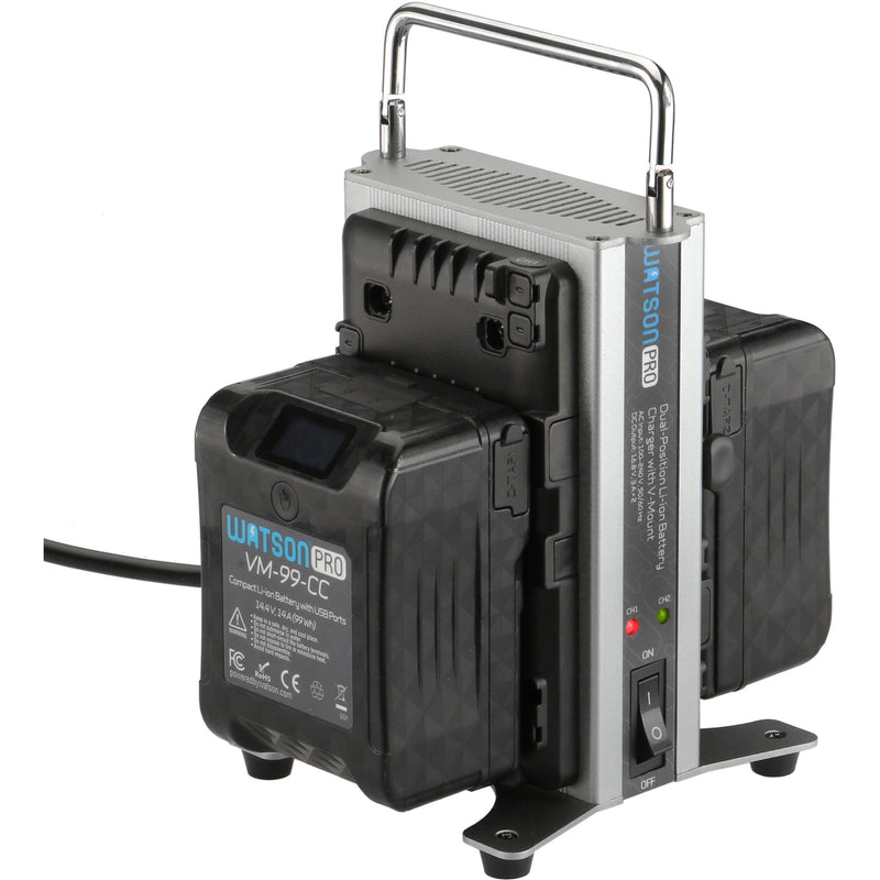 Watson Dual-Position Compact V-Mount Charger