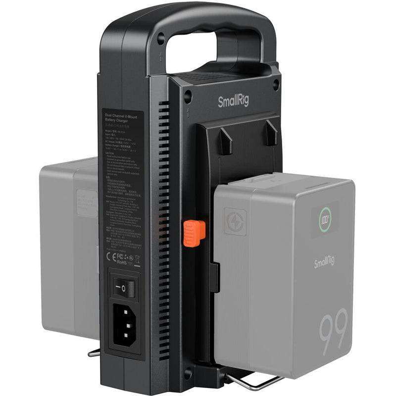 SmallRig Dual-Channel V-Mount Battery Charger