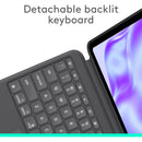 Logitech Combo Touch Backlit Keyboard Case for Apple 13" iPad Pro M4 (Graphite)