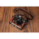 SmallRig Leather Half Case Kit for FUJIFILM X-T50 (Brown)