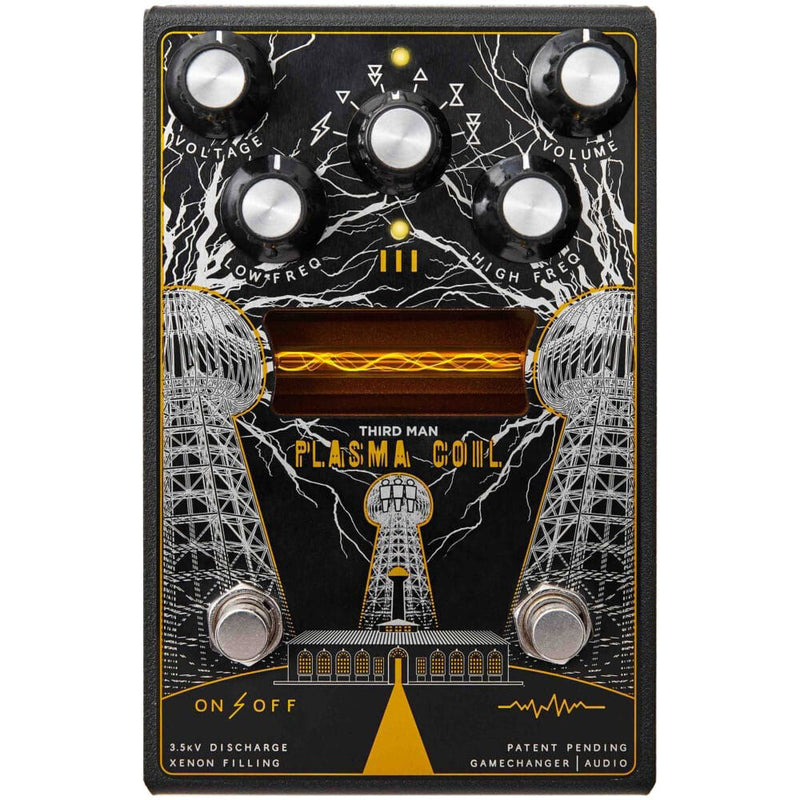 GAMECHANGER AUDIO Third Man Records PLASMA COIL Distortion FX Pedal