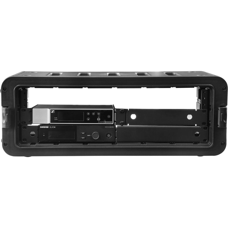 Odyssey 10.5" Rail to Rear 3 RU Rack Case