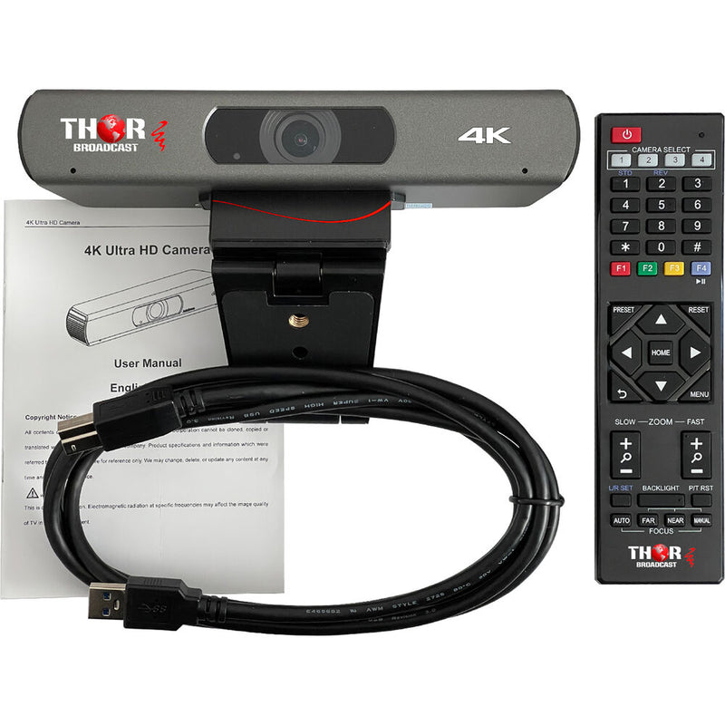 Thor 4K HDMI and USB E PTZ Compact Camera