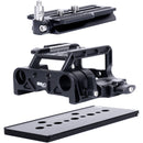 MID49 Baseline 15mm LW Baseplate for RED KOMODO/KOMODO-X, Blackmagic Pocket 4K & FREEFLY Ember S5K