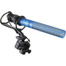 Schoeps MiniCMIT E-OSIX Set Short Shotgun Microphone with Cinela E-OSIX Elastic Suspension (Blue)